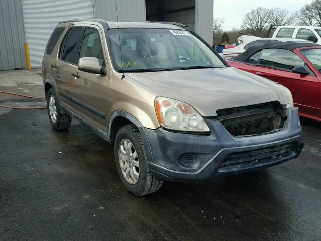 JHLRD78895C061306 - 2005 HONDA CR-V EX GOLD photo 1