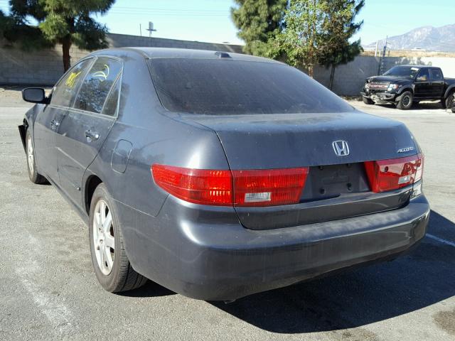 1HGCM66835A027052 - 2005 HONDA ACCORD EX BLUE photo 3