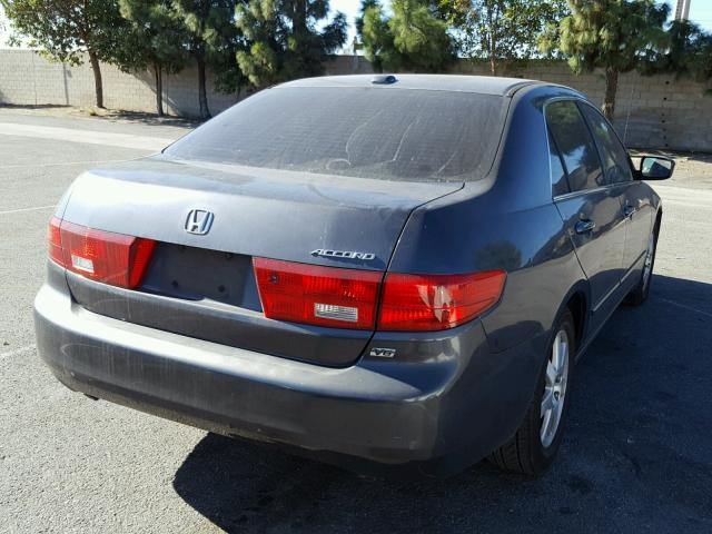 1HGCM66835A027052 - 2005 HONDA ACCORD EX BLUE photo 4