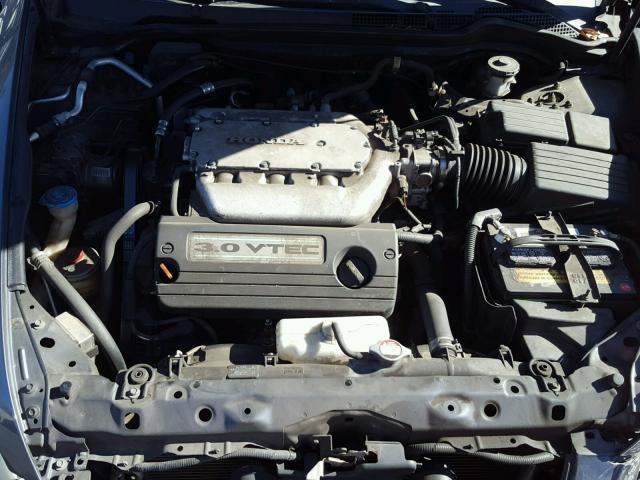 1HGCM66835A027052 - 2005 HONDA ACCORD EX BLUE photo 7