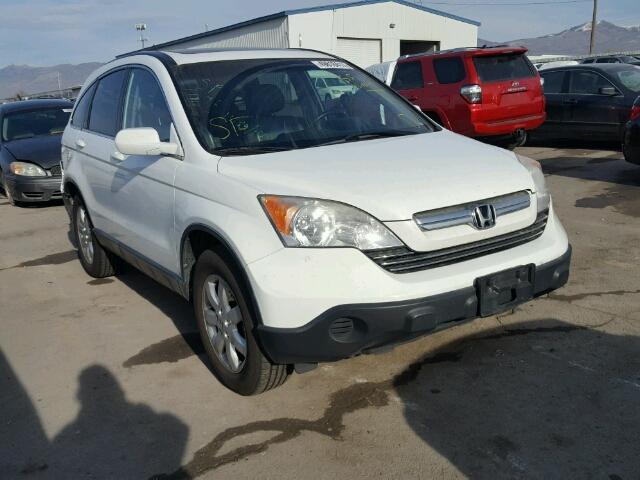 JHLRE48757C094714 - 2007 HONDA CR-V EXL WHITE photo 1