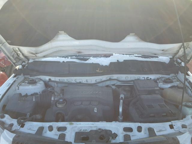 2CNDL23F786302548 - 2008 CHEVROLET EQUINOX LS WHITE photo 7