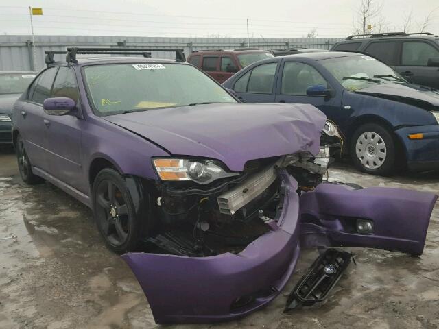 4S3BL616076206450 - 2007 SUBARU LEGACY 2.5 PURPLE photo 1