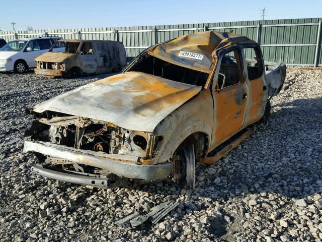 5TEGN92N94Z426448 - 2004 TOYOTA TACOMA DOU BURN photo 2