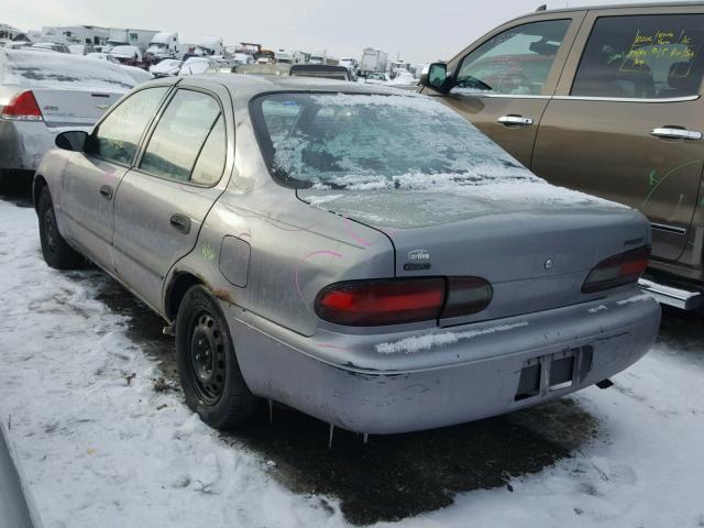 1Y1SK5261VZ408863 - 1997 GEO PRIZM BASE SILVER photo 3