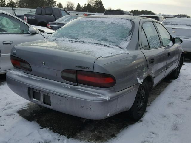 1Y1SK5261VZ408863 - 1997 GEO PRIZM BASE SILVER photo 4