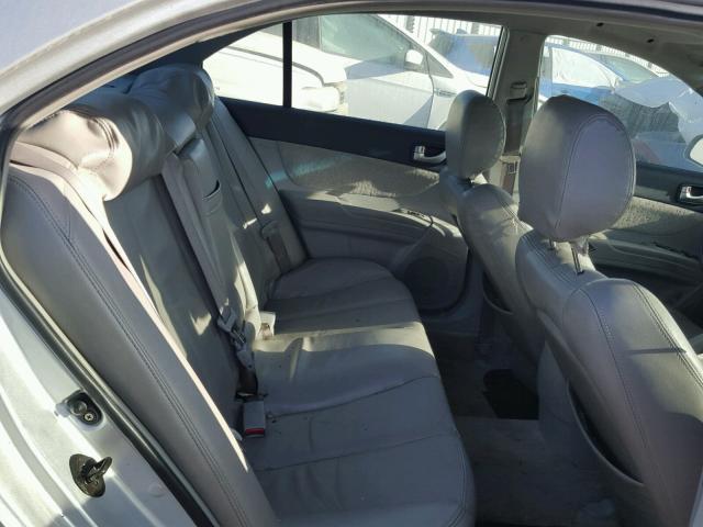 5NPEU46F06H119479 - 2006 HYUNDAI SONATA GLS GRAY photo 6