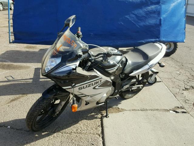 VTTGM51A162103610 - 2006 SUZUKI GS500 FK GRAY photo 2