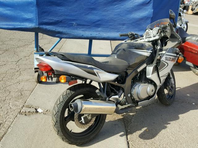 VTTGM51A162103610 - 2006 SUZUKI GS500 FK GRAY photo 4