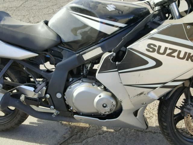 VTTGM51A162103610 - 2006 SUZUKI GS500 FK GRAY photo 7