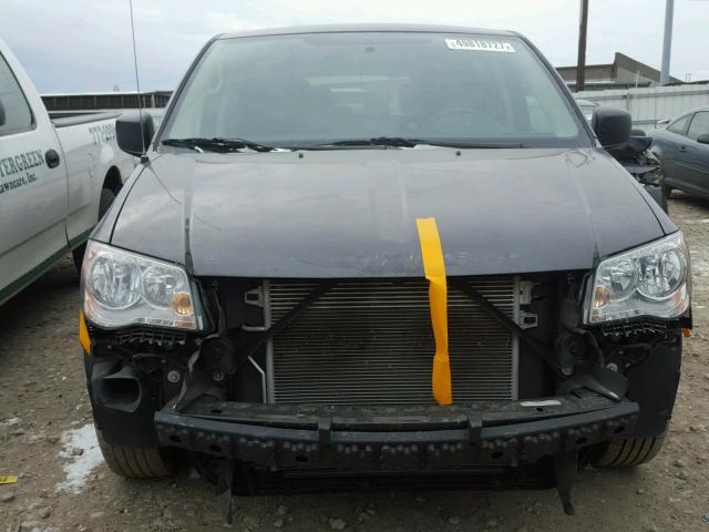 2C4RDGBG9FR516581 - 2015 DODGE GRAND CARA GRAY photo 9