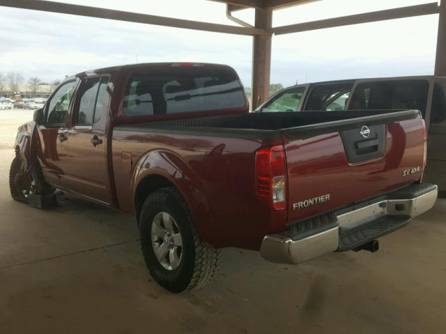 1N6AD0FV2DN756737 - 2013 NISSAN FRONTIER S RED photo 4