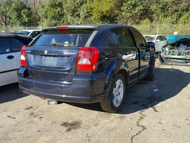 1B3CB3HAXBD113828 - 2011 DODGE CALIBER MA BLUE photo 4