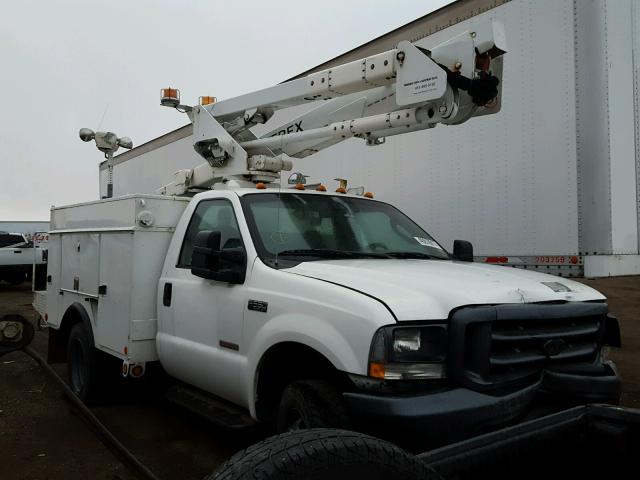 1FDAF56P44EC20282 - 2004 FORD F550 SUPER WHITE photo 1