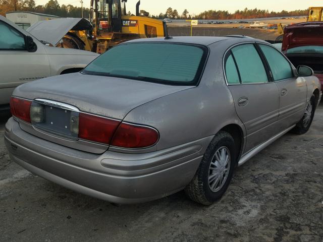 1G4HP52KX4U123681 - 2004 BUICK LESABRE CU BEIGE photo 4