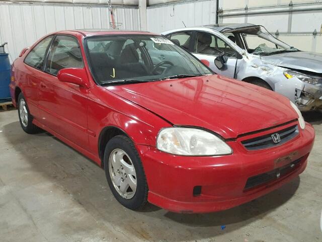 1HGEJ8144XL004047 - 1999 HONDA CIVIC EX 红色 照片 1
