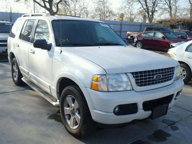 1FMDU75W03ZA73201 - 2003 FORD EXPLORER L WHITE photo 1