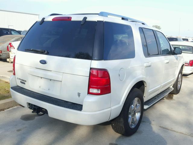 1FMDU75W03ZA73201 - 2003 FORD EXPLORER L WHITE photo 4