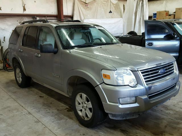 1FMEU73EX8UA07600 - 2008 FORD EXPLORER X GRAY photo 1