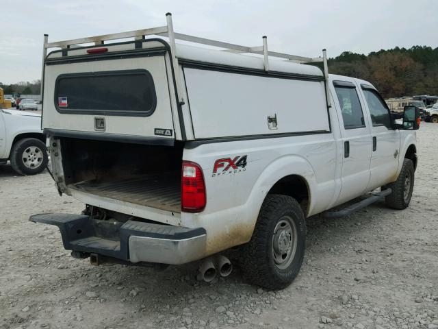 1FT7W2BT9DEA07182 - 2013 FORD F250 SUPER WHITE photo 4