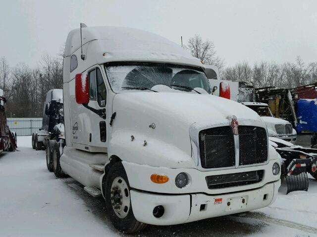 1XKTDB9X47J183263 - 2007 KENWORTH TRACTOR WHITE photo 1