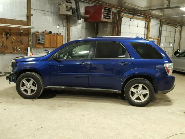 2CNDL73FX56109299 - 2005 CHEVROLET EQUINOX LT BLUE photo 9