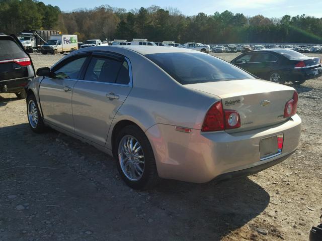 1G1ZA5E03AF254528 - 2010 CHEVROLET MALIBU LS TAN photo 3