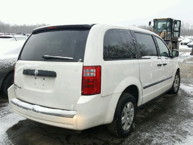 1D8HN44H18B104901 - 2008 DODGE GRAND CARA WHITE photo 4