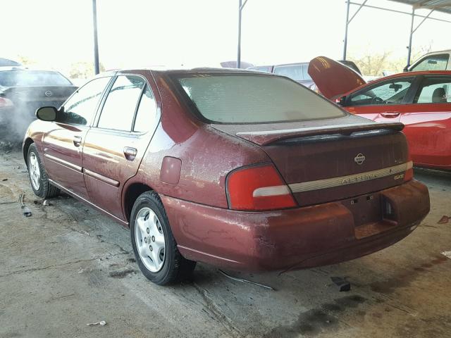 1N4DL01D6YC225100 - 2000 NISSAN ALTIMA XE BURGUNDY photo 3