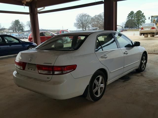 1HGCM56774A054965 - 2004 HONDA ACCORD EX WHITE photo 4