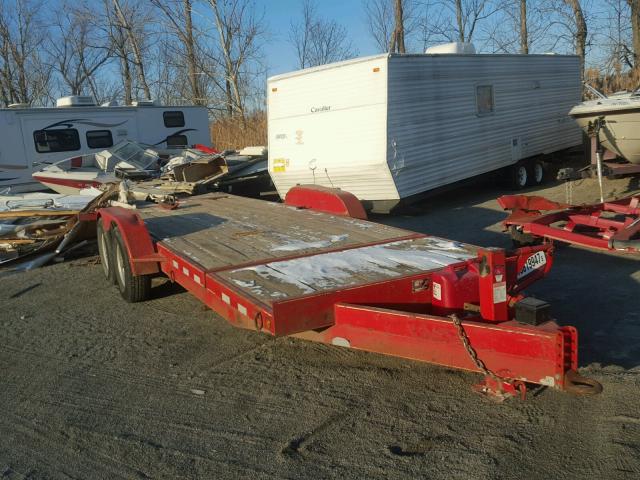 4MWFS202X8N022113 - 2008 DELT TRAILER RED photo 1