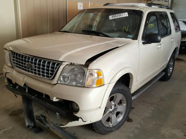 1FMDU65W55ZA54611 - 2005 FORD EXPLORER L WHITE photo 2