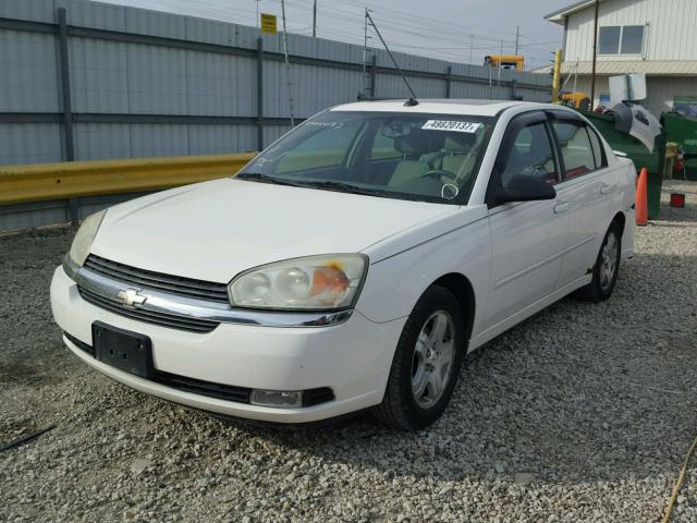 1G1ZU54815F194754 - 2005 CHEVROLET MALIBU LT WHITE photo 2