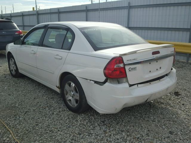 1G1ZU54815F194754 - 2005 CHEVROLET MALIBU LT WHITE photo 3