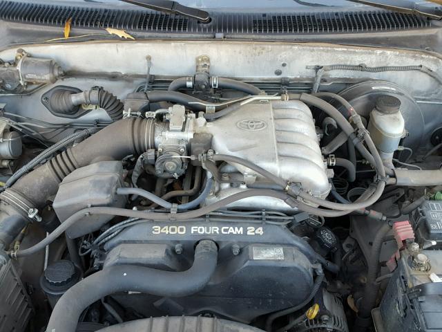 5TEGN92NX4Z360430 - 2004 TOYOTA TACOMA DOU SILVER photo 7