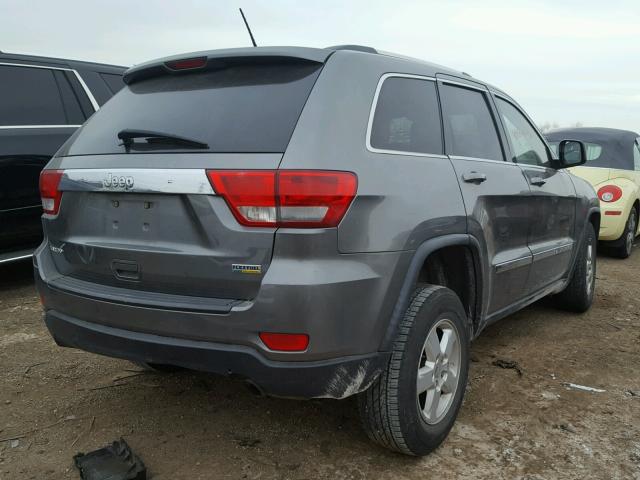 1C4RJEAG3CC172426 - 2012 JEEP GRAND CHER GRAY photo 4