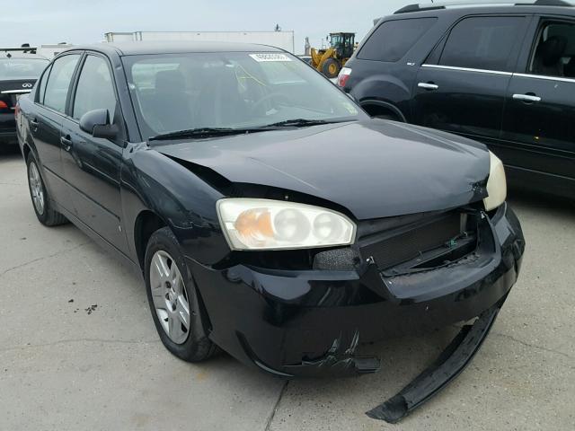 1G1ZT58F07F118389 - 2007 CHEVROLET MALIBU LT BLACK photo 1