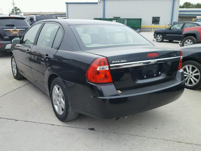 1G1ZT58F07F118389 - 2007 CHEVROLET MALIBU LT BLACK photo 3