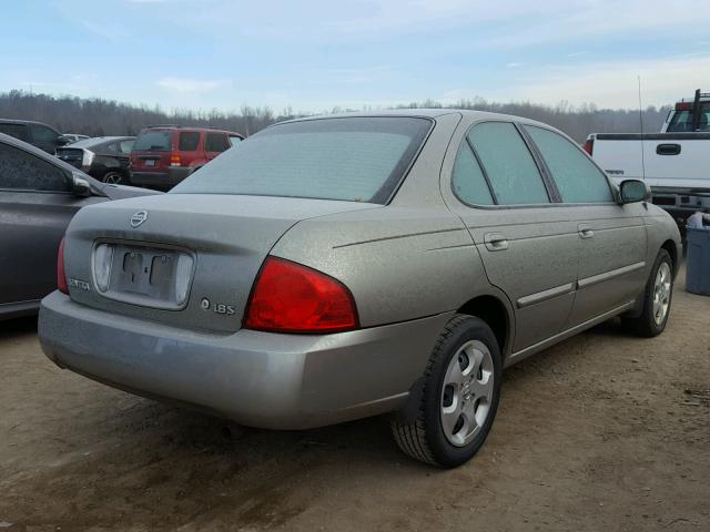 3N1CB51D74L874587 - 2004 NISSAN SENTRA 1.8 BEIGE photo 4