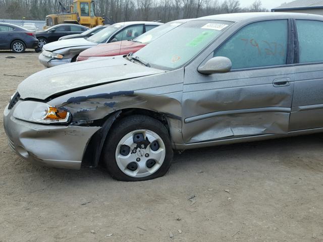 3N1CB51D74L874587 - 2004 NISSAN SENTRA 1.8 BEIGE photo 9