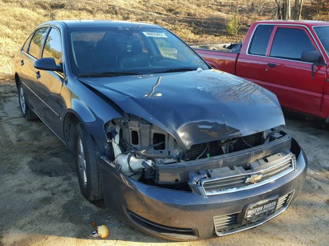 2G1WT58K889247815 - 2008 CHEVROLET IMPALA LT GRAY photo 1