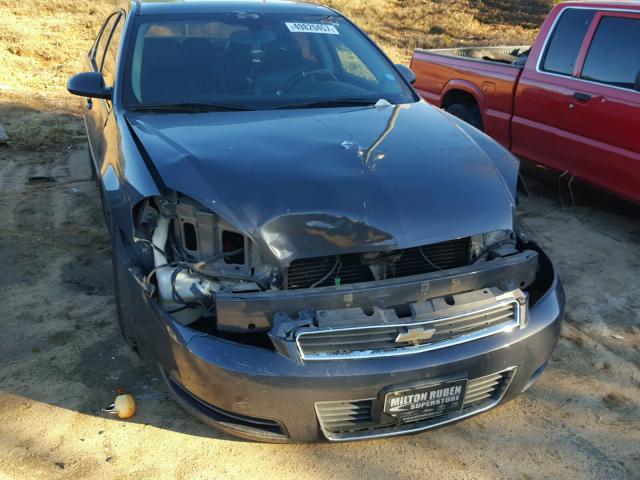 2G1WT58K889247815 - 2008 CHEVROLET IMPALA LT GRAY photo 9