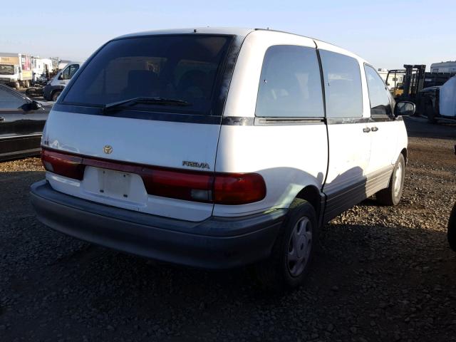 JT3AC12R6M0040915 - 1991 TOYOTA PREVIA LE WHITE photo 4