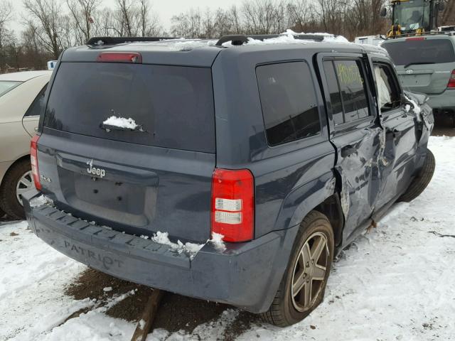 1J8FF28W98D603135 - 2008 JEEP PATRIOT SP GRAY photo 4