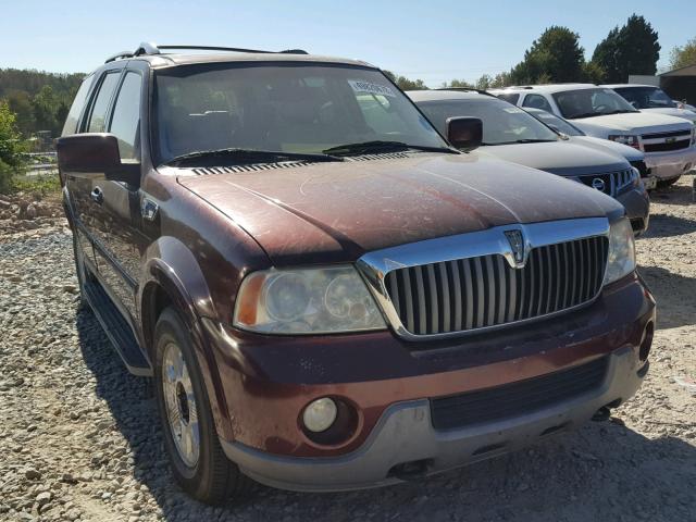 5LMFU28R43LJ02281 - 2003 LINCOLN NAVIGATOR Burgund zdjęcie 1