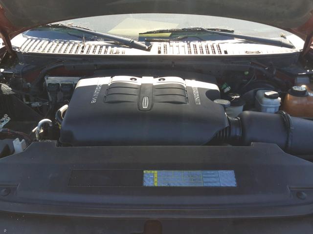 5LMFU28R43LJ02281 - 2003 LINCOLN NAVIGATOR Burgund zdjęcie 7