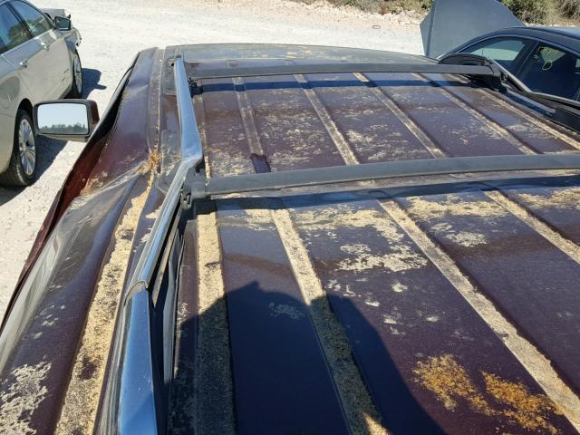 5LMFU28R43LJ02281 - 2003 LINCOLN NAVIGATOR Burgund zdjęcie 9