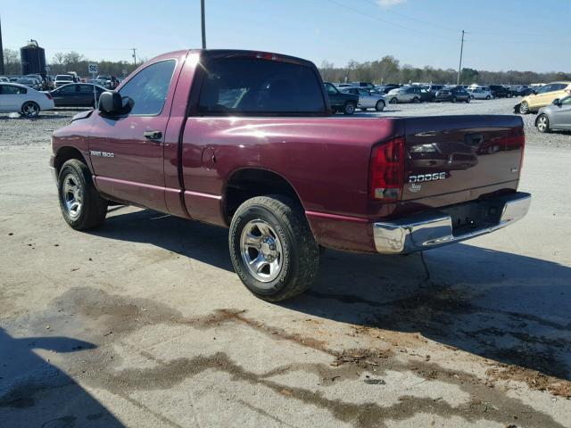 1D7HA16N23J514252 - 2003 DODGE RAM 1500 S RED photo 3