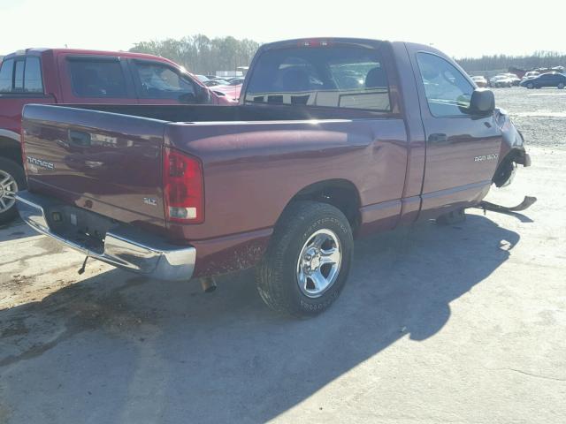 1D7HA16N23J514252 - 2003 DODGE RAM 1500 S RED photo 4