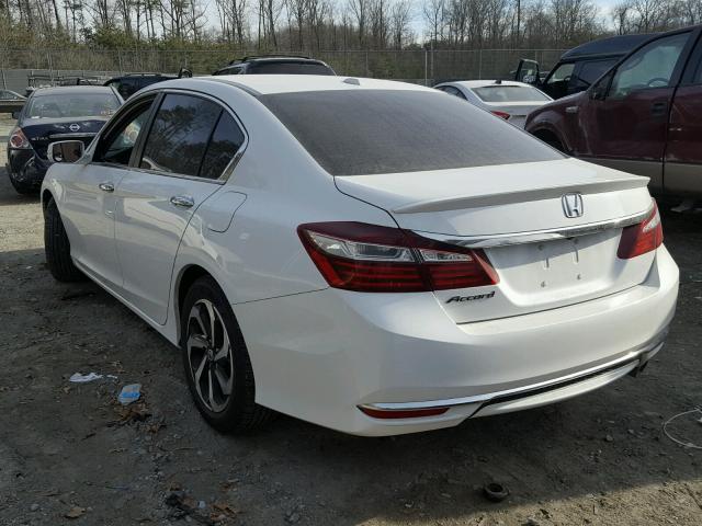 1HGCR2F99GA215435 - 2016 HONDA ACCORD EXL WHITE photo 3